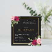 Carte d'invitation pour une fête de mariage (Debout devant)