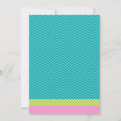 Carte d'invitation pour une soirée de fabrication  (Dos)