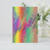 Carte d'invitation psychologique personnalisée (Debout devant)