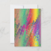 Carte d'invitation psychologique personnalisée (Dos)