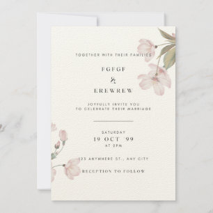 carte d'invitation recto double