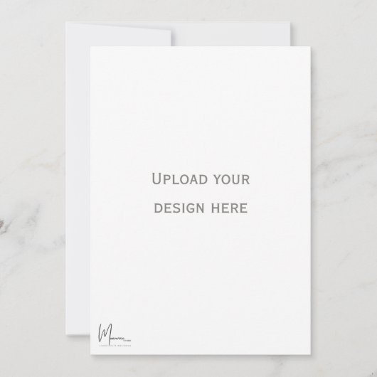 Carte d'invitation recto et verso (Devant)