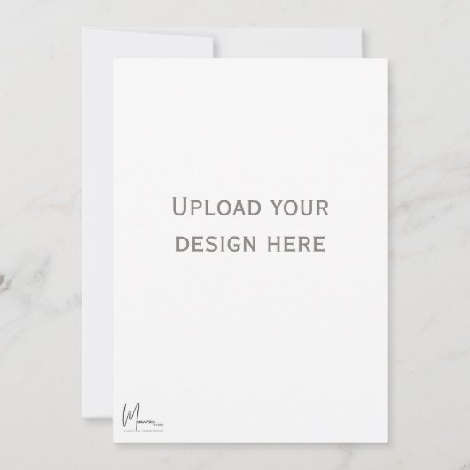 Carte d'invitation recto et verso (Dos)