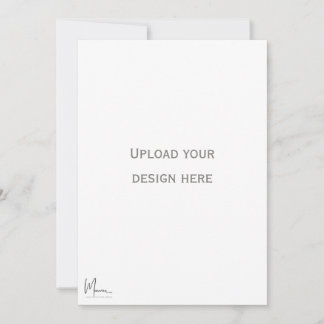 Carte d'invitation recto et verso