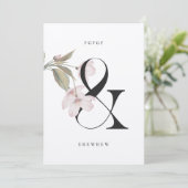 carte d'invitation recto-verso (Debout devant)