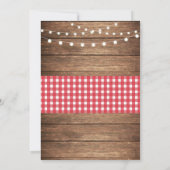 Carte d'invitation rouge pour anniversaire de mari (Dos)