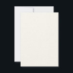 Carte d'invitation Rustic Felt Ecru 3,5 po x 5 po<br><div class="desc">Élever vos occasions spéciales avec Invitations d'Ecru personnalisées 3, 5" x 5". Créez des invitations personnalisées et étonnantes pour tous vos évènements mémorables avec nos cartes Felt Ecru de 3, 5 po x 5 po. Ces invitations luxueuses sont dotées d'une finition crème chaude et riche et d'une texture tissée en...</div>