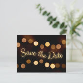 Carte d'invitation "Save the Date" et message pers (Debout devant)