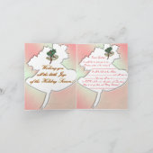 Carte d'invitation Silver Bells (Intérieur)