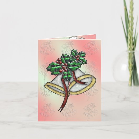 Carte d'invitation Silver Bells (Devant)