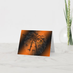 Carte d'invitation Spider Party