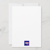 Carte d'invitation Sweet 16 / Salutation (Dos)