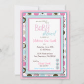 Carte d'invitation Sweet Bunny (Dos)