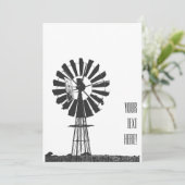 Carte d'invitation tout usage (Debout devant)