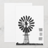 Carte d'invitation tout usage (Devant / Derrière)