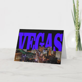 Carte d'invitation VEGAS Strip