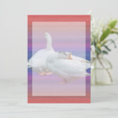 carte d'invitation vierge, tous usages (Debout devant)