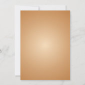 Carte d'invitation Whimsical Thanksgiving Owls (Dos)