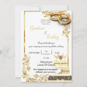 carte d'invitations mariage (Devant)