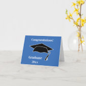 Carte Diplômé (Fleur jaune)