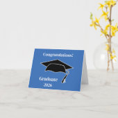 Carte Diplômé (Fleur jaune)