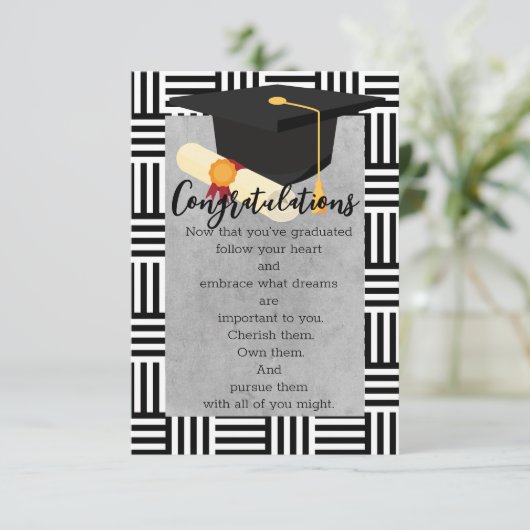 Carte Diplôme (Debout devant)