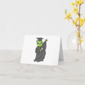 Carte Diplôme Alien (Fleur jaune)