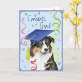 Carte Diplômé australien (Fleur jaune)