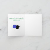 Carte Diplôme : Casquettes en congé (Intérieur)