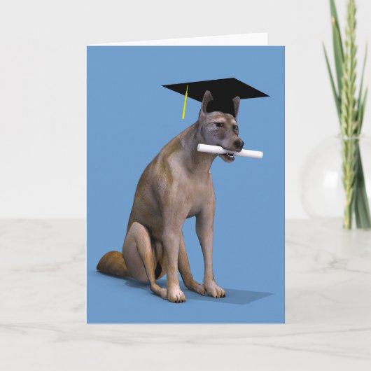 Carte Diplômé Coyote (Devant)