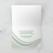 Carte Diplôme de 6e année, balle molle et Casquette (Intérieur)