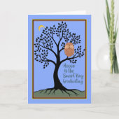 Carte Diplôme de 8e année avec hibou (Devant)