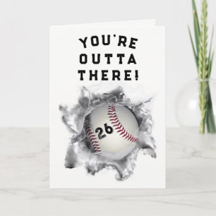 Carte Diplôme de baseball 2026