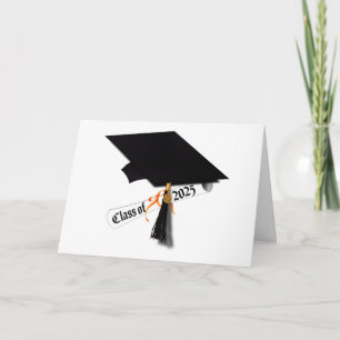 Carte Diplôme de Casquette de 2e classe de 2025