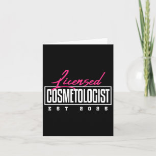 Carte Diplôme de cosmétologue autorisé 2025 Cosmetologie
