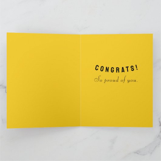 Carte Diplôme de fils (Intérieur)