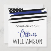 Carte Diplôme de l'École de police de police (Devant)