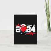 Carte Diplômé de l'école de soins infirmiers 2024 Diplôm (Devant)