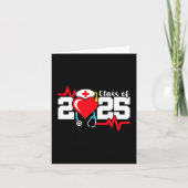 Carte Diplômé de l'école de soins infirmiers 2025 Diplôm (Devant)