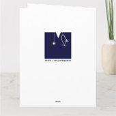 Carte Diplôme de l'école d'infirmières créative (Dos)