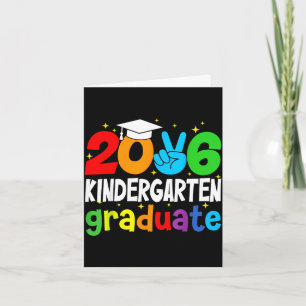 Carte Diplômé de maternelle promotion 2026 diplômé drôle