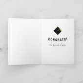 Carte Diplôme de nièce 2025 (Intérieur)