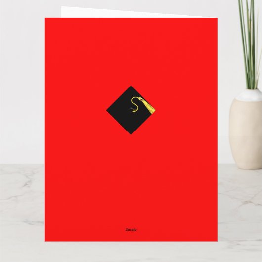 Carte Diplôme de nièce 2025 (Dos)