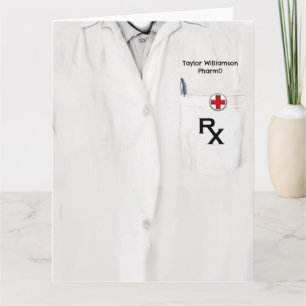 Carte Diplôme de pharmacien de l'école de pharmacie