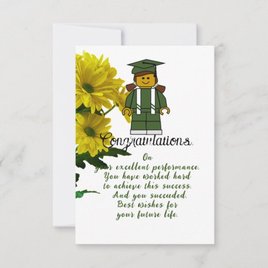 Carte Diplôme de soeur (Devant)