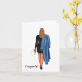 Carte Diplôme de soins infirmiers chic personnalisé (Che (Fleur jaune)