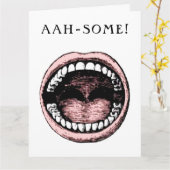 Carte Diplôme d'études dentaires (Fleur jaune)