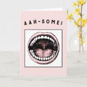 Carte Diplôme d'études dentaires (Fleur jaune)