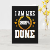 Carte Diplôme d'études secondaires (Fleur jaune)