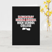 Carte Diplôme d'études secondaires (Fleur jaune)